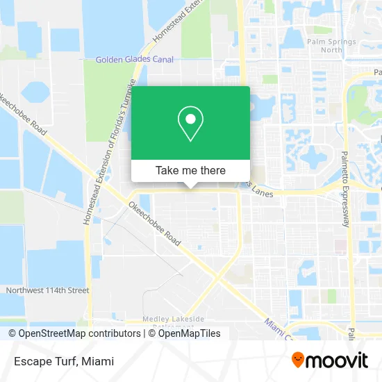 Escape Turf map