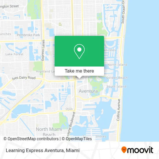 Learning Express Aventura map