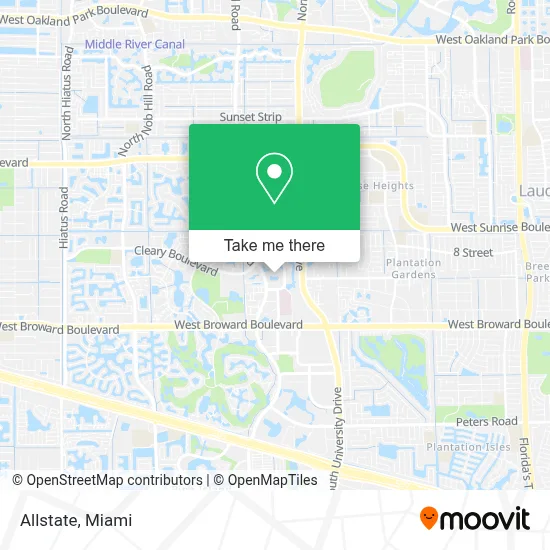 Allstate map