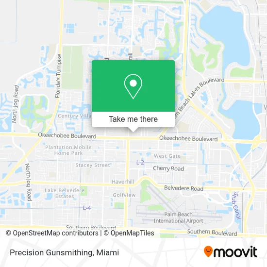 Precision Gunsmithing map