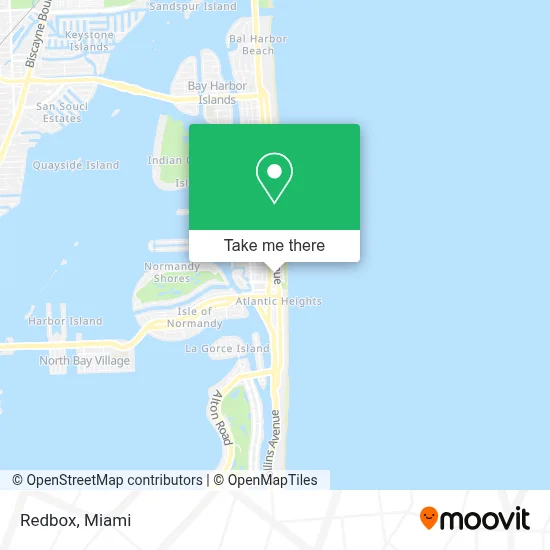 Redbox map