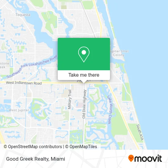 Good Greek Realty map
