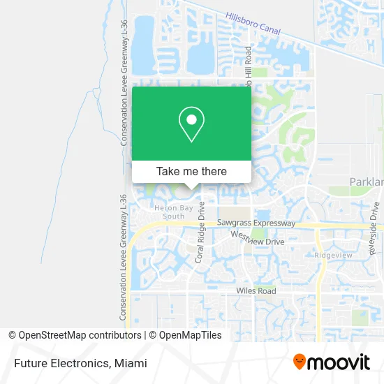 Future Electronics map