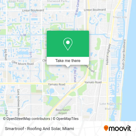 Smartroof - Roofing And Solar map