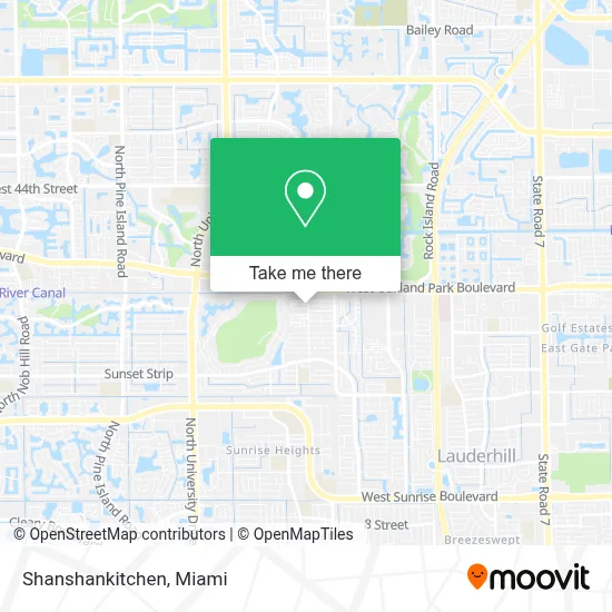Shanshankitchen map