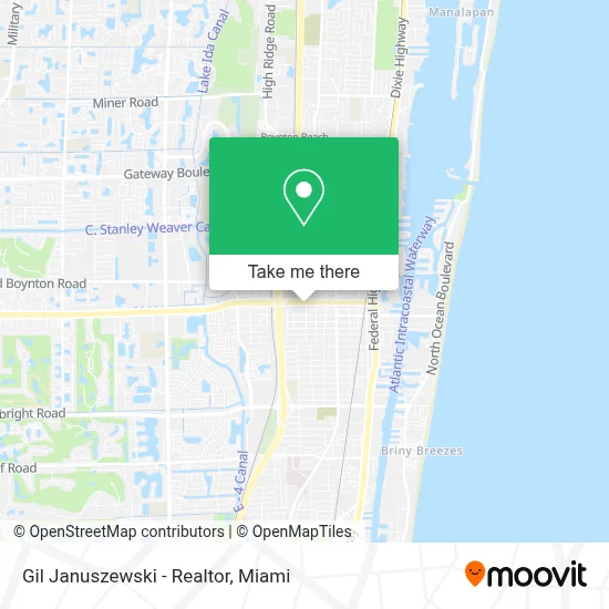 Gil Januszewski - Realtor map