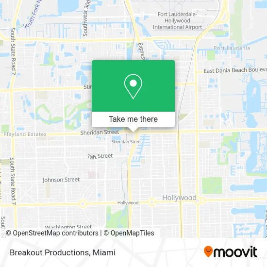 Breakout Productions map