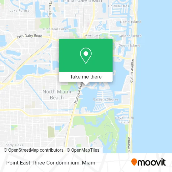 Point East Three Condominium map