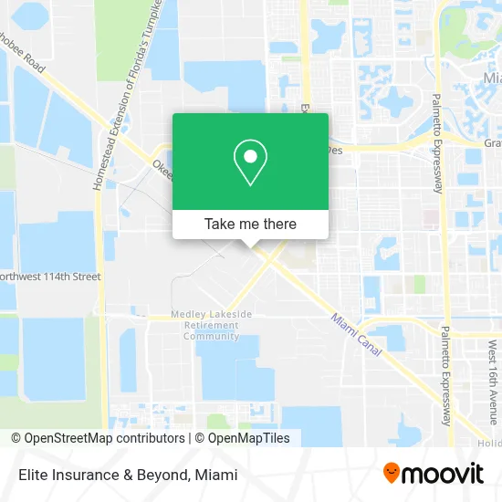 Elite Insurance & Beyond map