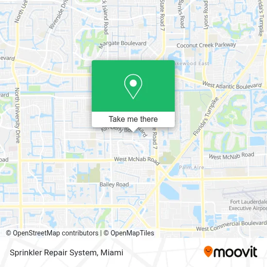 Sprinkler Repair System map