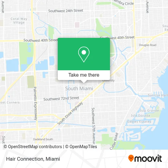 Hair Connection map