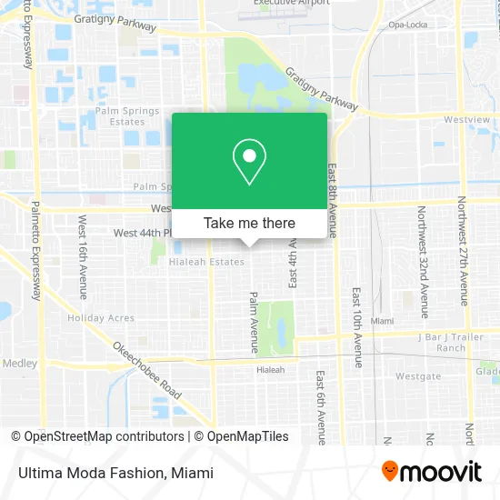 Ultima Moda Fashion map
