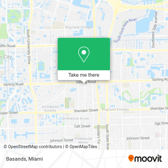 Basands map