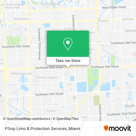 P3vip Limo & Protection Services map