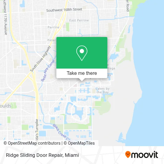 Ridge Sliding Door Repair map