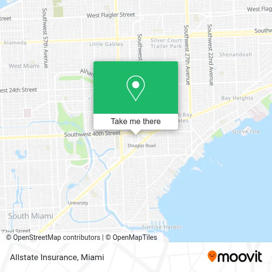 Allstate Insurance map