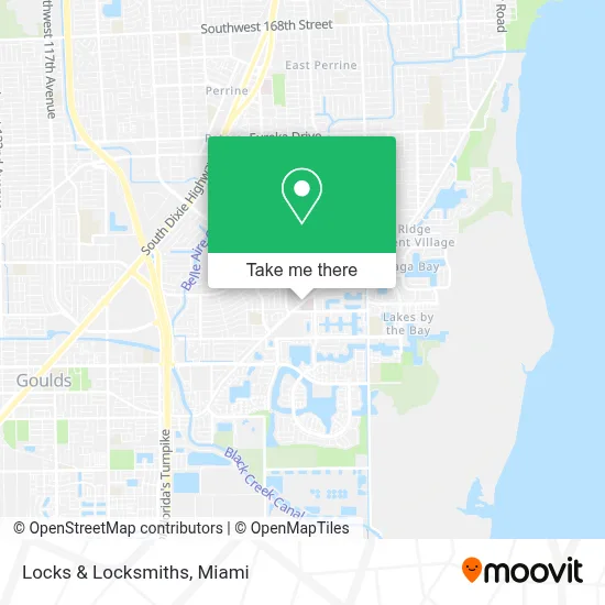 Locks & Locksmiths map