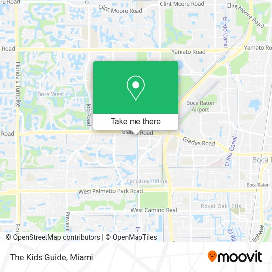 The Kids Guide map