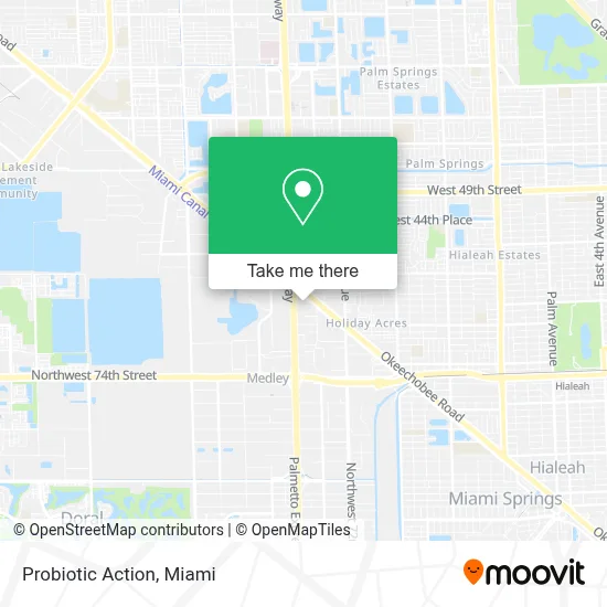 Probiotic Action map