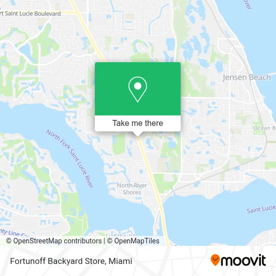 Fortunoff Backyard Store map