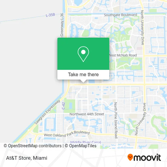 At&T Store map