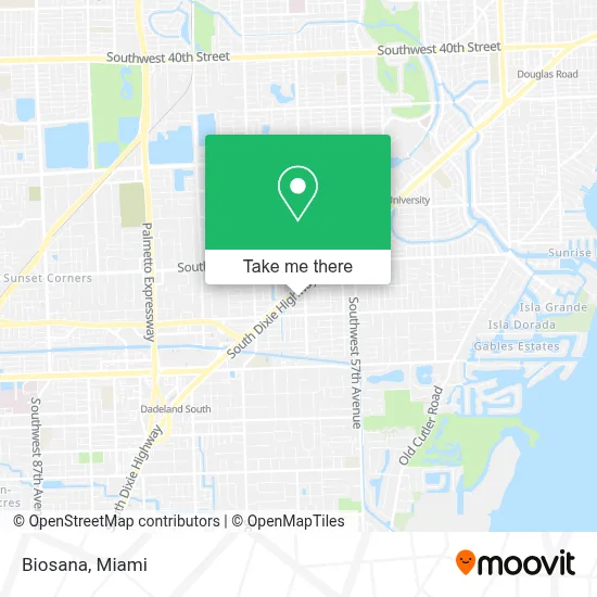 Biosana map