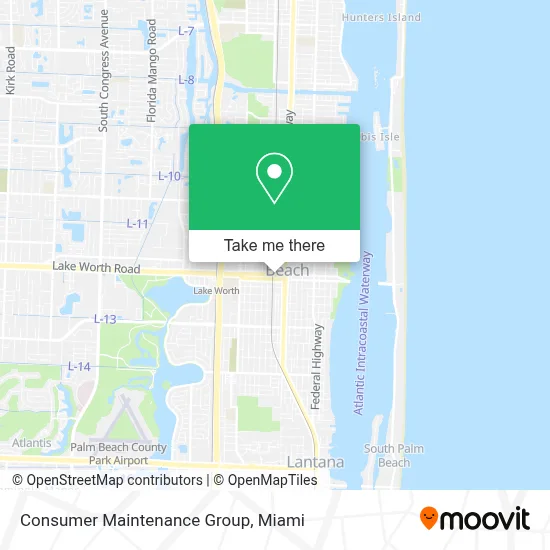 Consumer Maintenance Group map