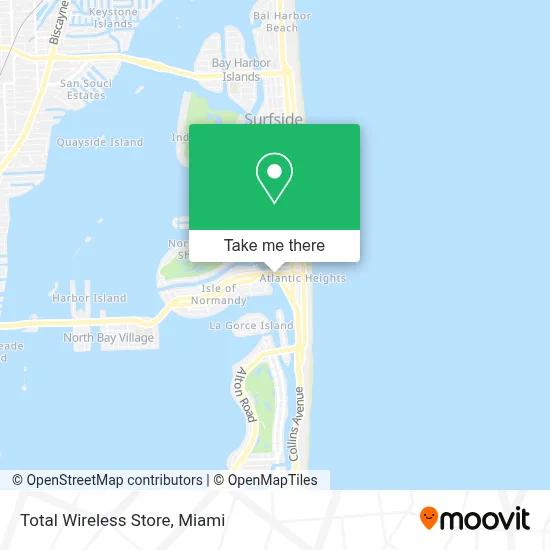 Total Wireless Store map