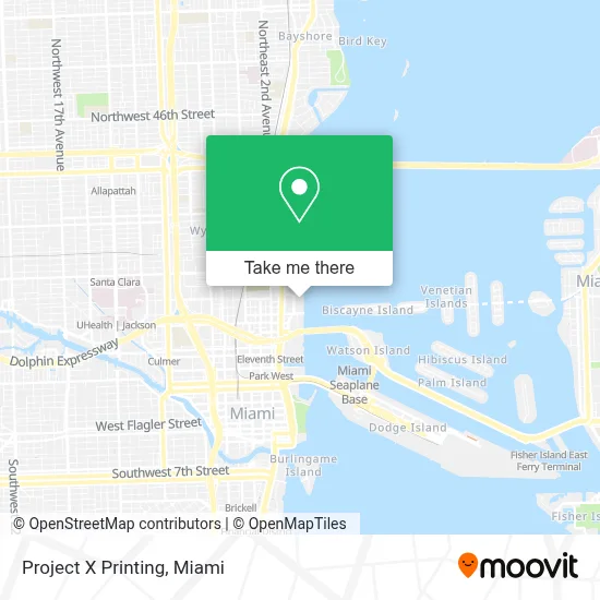 Project X Printing map