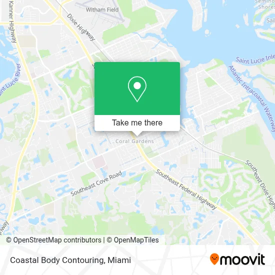 Coastal Body Contouring map