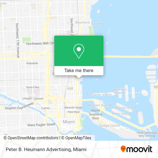 Peter B. Heumann Advertising map
