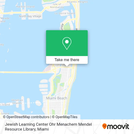 Jewish Learning Center Ohr Menachem Mendel Resource Library map