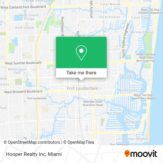 Hooper Realty Inc map