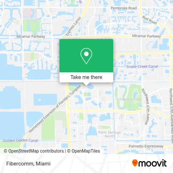 Fibercomm map