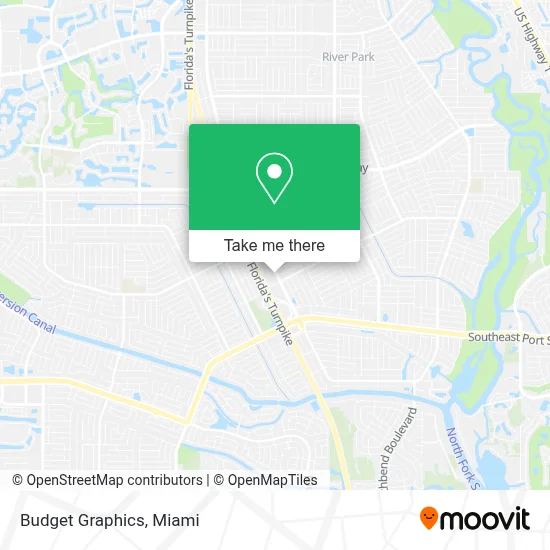 Budget Graphics map