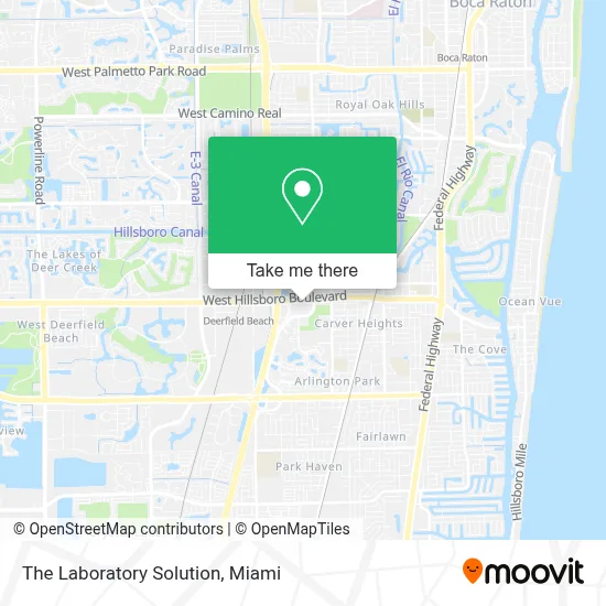 The Laboratory Solution map