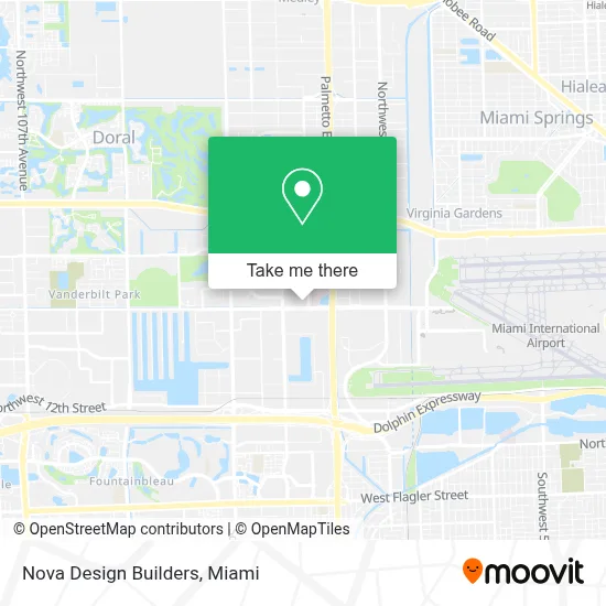 Nova Design Builders map