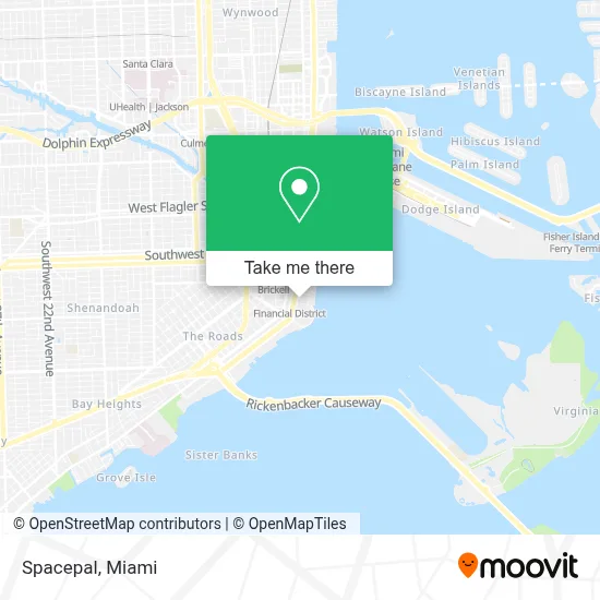 Spacepal map