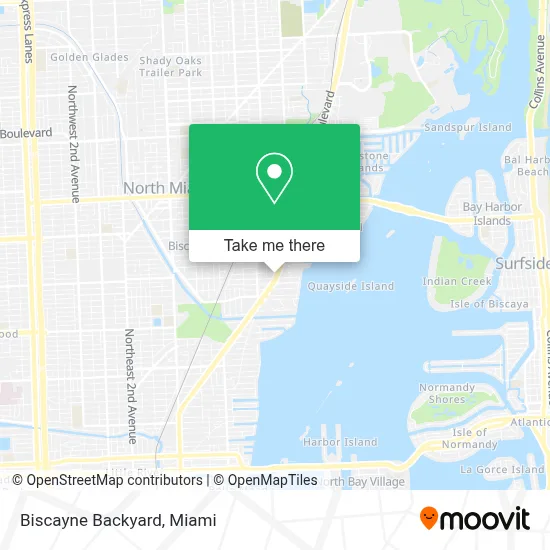 Biscayne Backyard map