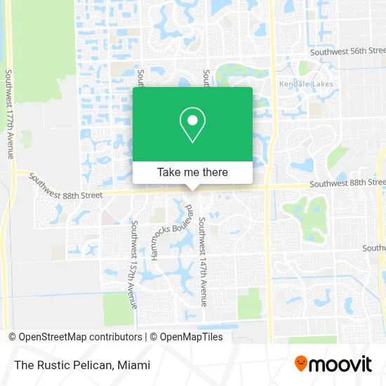 The Rustic Pelican map