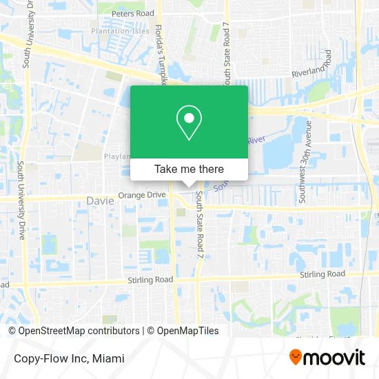 Copy-Flow Inc map