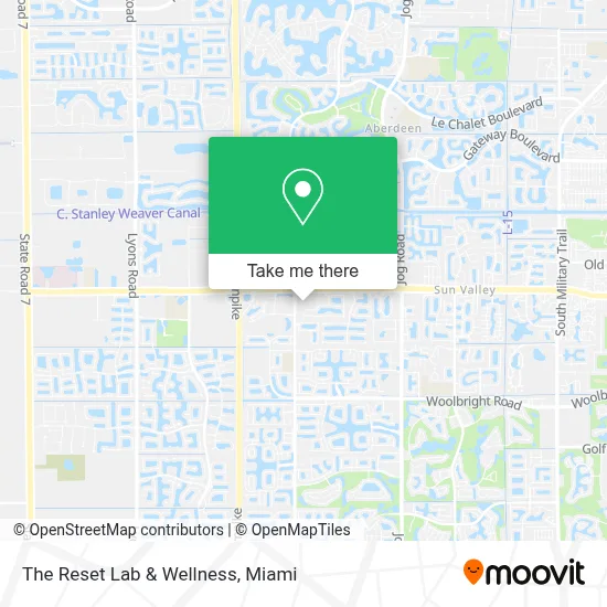 The Reset Lab & Wellness map