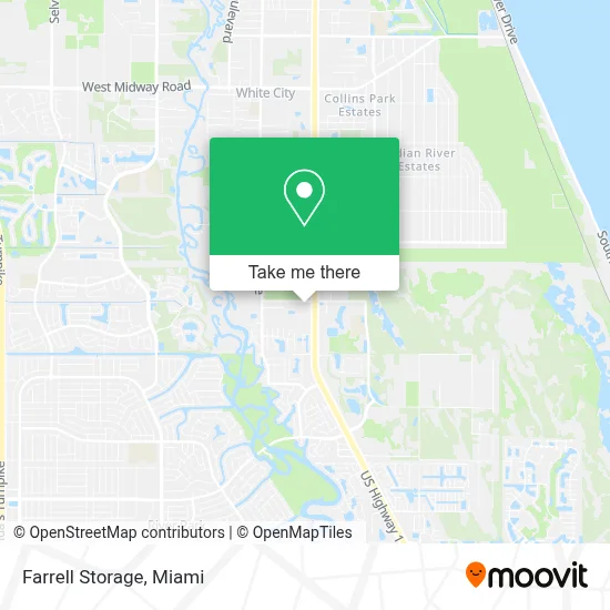Farrell Storage map