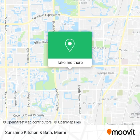 Sunshine Kitchen & Bath map