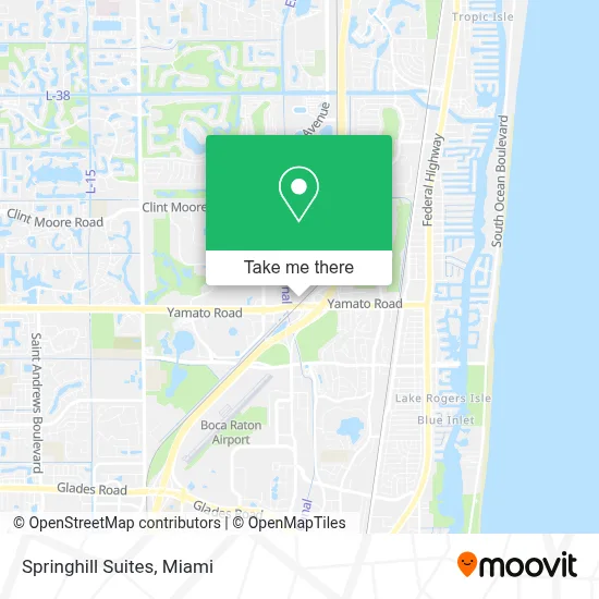 Springhill Suites map