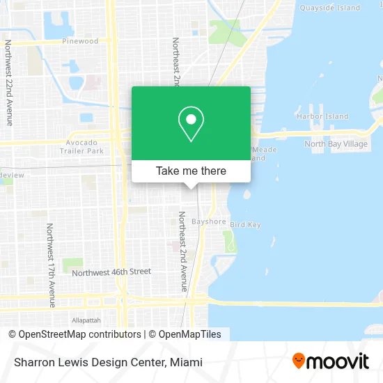 Sharron Lewis Design Center map