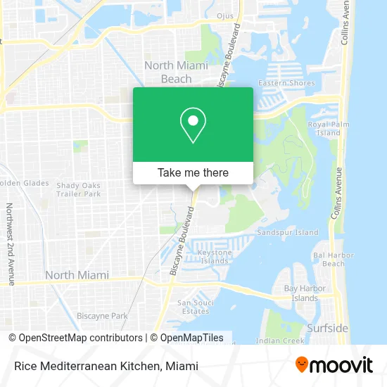 Rice Mediterranean Kitchen map