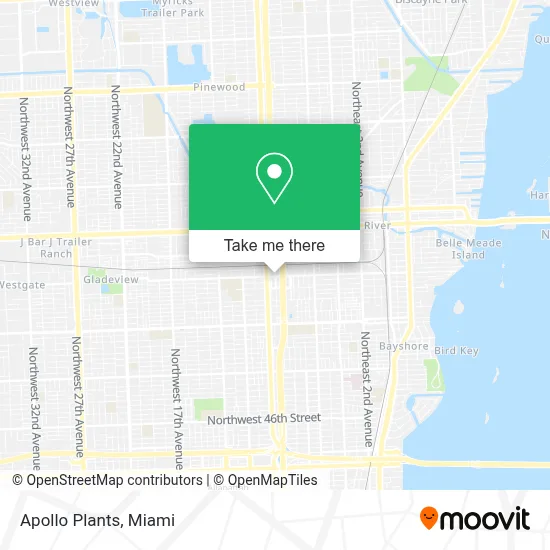 Apollo Plants map