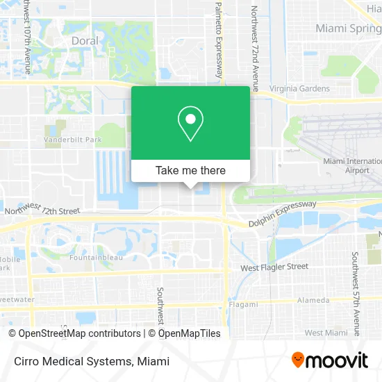 Cirro Medical Systems map