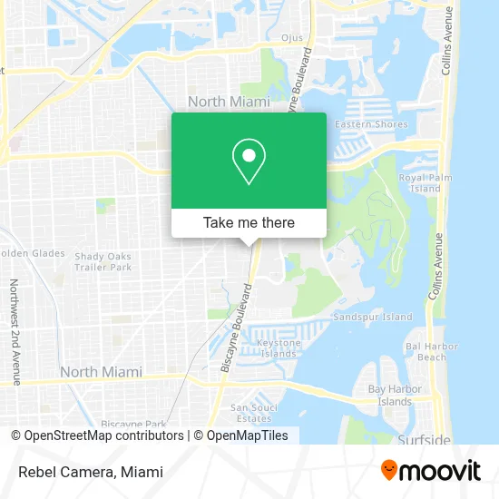 Rebel Camera map